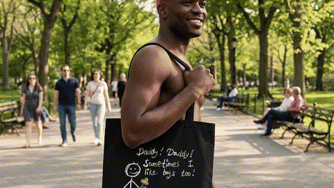 Video of tote bag